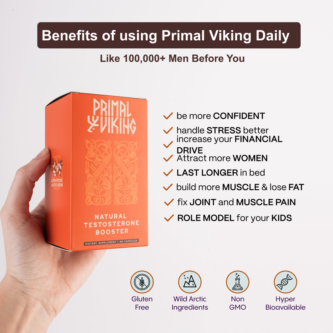 Primal Testosterone Booster (Buy 1, Get 1)