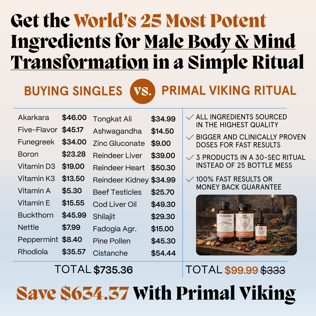 Triple Testosterone Booster Ritual